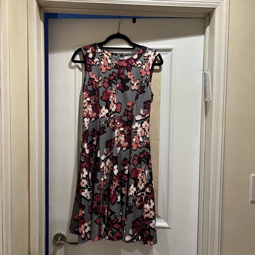 Floral Calvin Klein dress